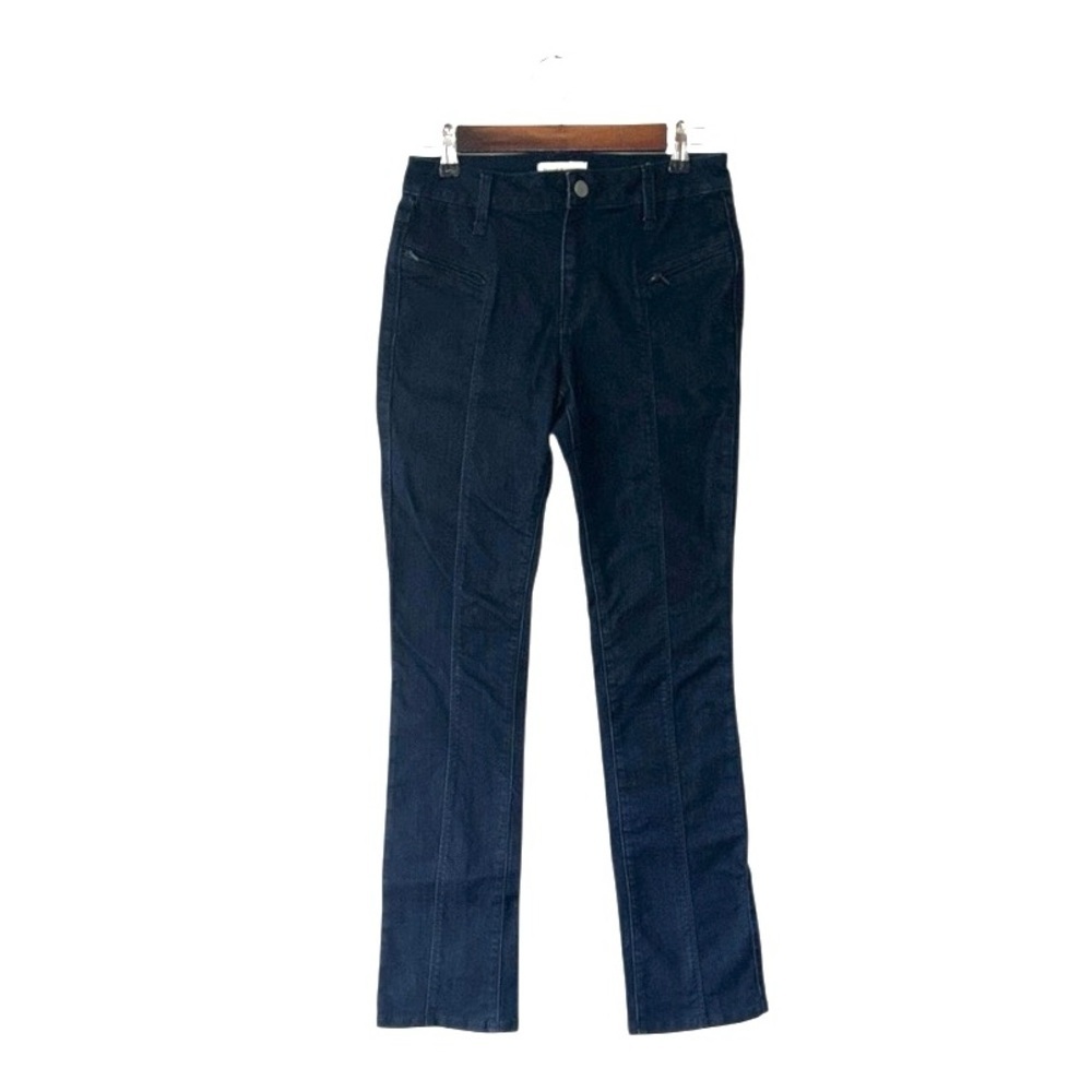Anthropologie Pilcro and Letterpress Denim Jeans Pleats Straight Leg Size 28